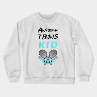 US Open Tennis Kid Racket and Ball Crewneck Sweatshirt